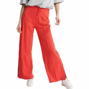 Superdry EDIT WIDE LEG JOGGER Dámské kalhoty, červená, velikost obraz