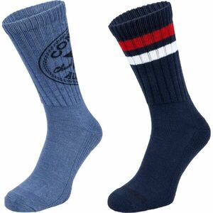 Converse MENS FASHION CREW 2PP Pánské ponožky, tmavě modrá, velikost obraz