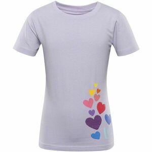 NAX ZALDO Dívčí triko, fialová, velikost obraz