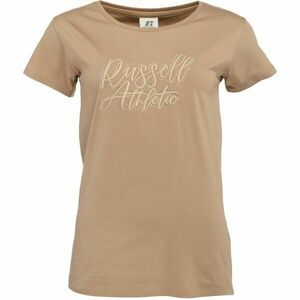 Russell Athletic TEE SHIRT W Dámské tričko, béžová, velikost obraz