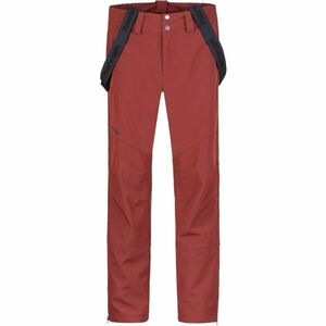 Hannah FURIO Pánské lyžařské softshellové kalhoty, červená, velikost obraz