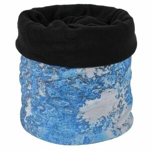 Finmark MULTIFUNCTIONAL SCARF WITH FLEECE Multifunkční šátek s fleecem, světle modrá, velikost obraz
