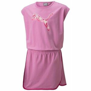 Puma ALPHA DRESSENTIALS Dívčí šaty, růžová, velikost obraz
