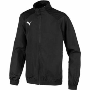Puma LIGA SIDELINE JACKET Chlapecká sportovní bunda, černá, velikost obraz
