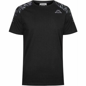 Kappa LOGO DAZERO Pánské triko, černá, veľkosť M obraz