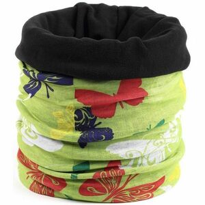 Finmark CHILDREN’S MULTIFUNCTIONAL SCARF WITH FLEECE Dětský multifunkční šátek s fleecem, světle zelená, velikost obraz