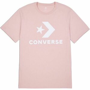 Converse STANDARD FIT CENTER FRONT LARGE LOGO STAR CHEV Dámské tričko, růžová, velikost obraz