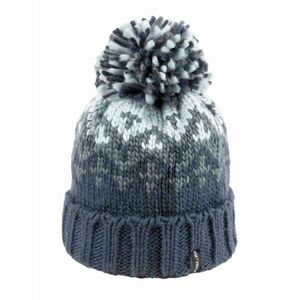 Finmark WINTER HAT Zimní pletená čepice, modrá, velikost obraz