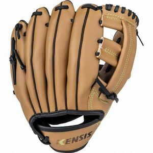 Kensis BASEBALL GLOVE 9.5 Baseballová rukavice, hnědá, velikost obraz
