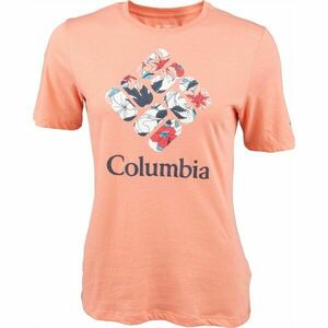 Columbia BLUEBIRD DAY RELAXED CREW NECK Dámské tričko, lososová, velikost obraz