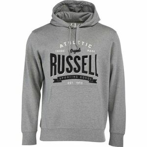 Russell Athletic SWEATSHIRT M Pánská mikina, šedá, velikost obraz
