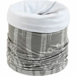 Finmark MULTIFUNCTIONAL SCARF WITH FLEECE Multifunkční šátek s fleecem, šedá, velikost obraz