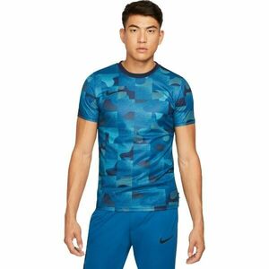 Nike DRI-FIT Pánské běžecké tričko, modrá, velikost obraz