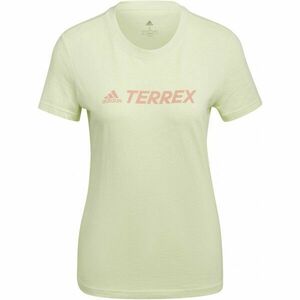 adidas TERREX TEE Dámské outdoorové tričko, světle zelená, velikost obraz