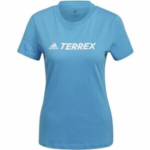 adidas TERREX TEE Dámské outdoorové tričko, modrá, velikost obraz