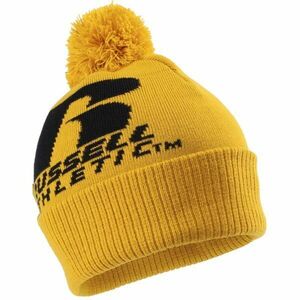 Russell Athletic WINTER POMPOM HAT Pánská zimní čepice, žlutá, velikost obraz