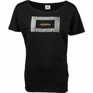 Russell Athletic KIMONO TOP Dámské tričko, černá, veľkosť S obraz