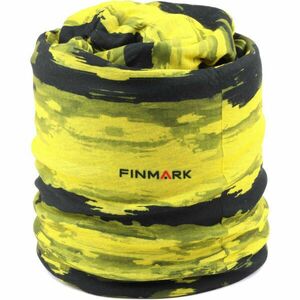 Finmark FSW-104 Multifunkční šátek, žlutá, velikost obraz