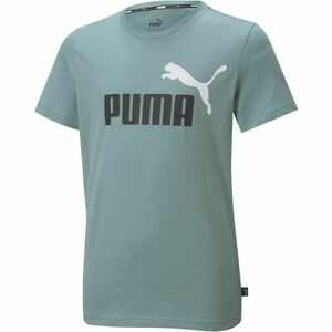 Puma ESSENTIALS+2 COL LOGO TEE Dětské triko, modrá, velikost obraz