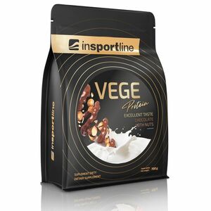 Doplněk stravy inSPORTline VEGE Protein 700g čokoláda s ořechy obraz
