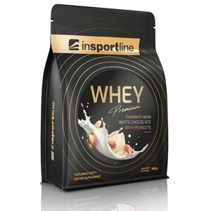 Doplněk stravy inSPORTline WHEY Premium Protein 700g bílá čokoláda s arašídy obraz