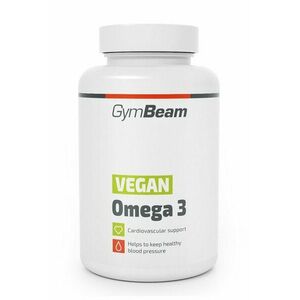 Vegan Omega 3 - GymBeam 90 kaps. obraz
