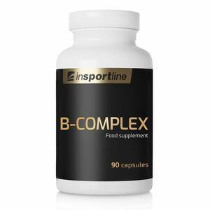 Doplněk stravy s vitaminy B inSPORTline B-Complex, 90 kapslí obraz