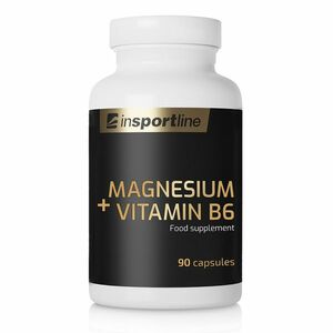 Doplněk stravy inSPORTline Magnesium+Vitamin B6, 90 kapslí obraz