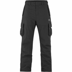 Bula LIFTIE Pánské zateplené lyžařské kalhoty, černá, veľkosť S obraz