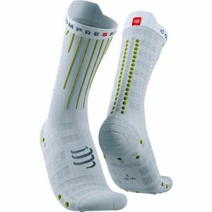 Compressport AERO SOCKS Cyklistické ponožky, bílá, velikost obraz