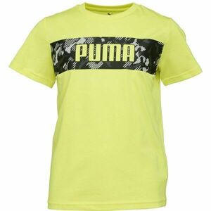 Puma ACTIVE SPORTS TEE Chlapecké triko, žlutá, velikost obraz