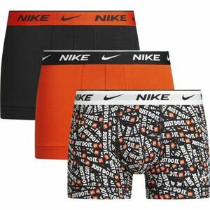 Nike EDAY COTTON STRETCH Pánské boxerky, oranžová, velikost obraz