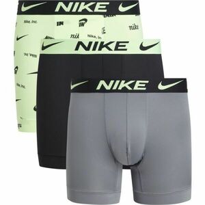 Nike DRI-FIT ESSENTIAL MICRO BOXER BRIEF 3PK Pánské boxerky, světle zelená, velikost obraz