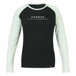 Hannah PRIM Dámské tričko s dlouhým rukávem, černá, velikost obraz