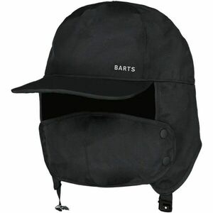 BARTS MERCEDARIO CAP Čepice s klapkami na uši, černá, velikost obraz