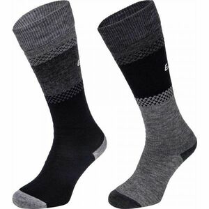 Eisbär SKI COMFORT 2 PACK Dámské zateplené ponožky, tmavě šedá, velikost obraz