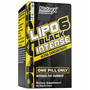 Lipo 6 Black Ultra Concentrate - Nutrex 60 kaps. obraz