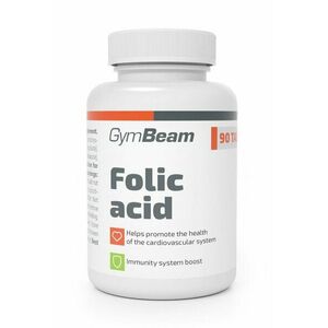Folic Acid - Gymbeam 90 tbl. obraz