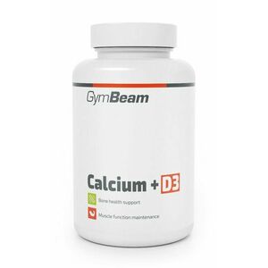 Calcium + D3 - GymBeam 120 kaps. obraz