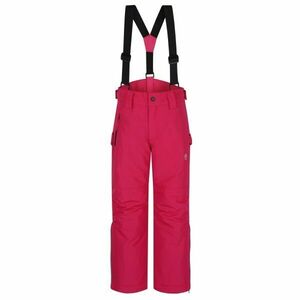 Loap CUBIS Dětské lyžařské kalhoty, růžová, velikost obraz