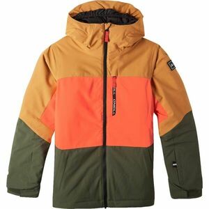 O'Neill CARBONITE Chlapecká lyžařská/snowboardová bunda, oranžová, velikost obraz
