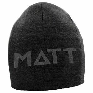 Matt KNIT RUNWARM Zateplená čepice, černá, velikost obraz