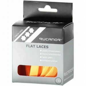 Rucanor SHOE LACES Tkaničky, oranžová, velikost obraz
