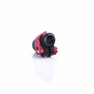 Warp ND - flip-lock mechanika FL-17 černý plast/červená ALU páčka/červená matička, pro průměr 14mm obraz