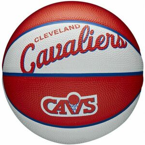 Wilson NBA RETRO MINI CAVS Mini basketbalový míč, červená, velikost obraz