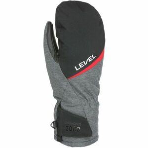 Level ALPINE Pánské lyžařské rukavice, tmavě šedá, velikost obraz