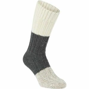 NATURA VIDA CHUNKY WOOL Pánské ponožky, tmavě šedá, veľkosť 39-42 obraz