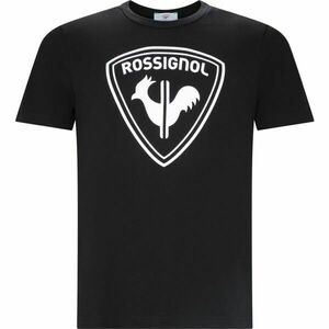 Rossignol LOGO ROSSI Tričko, černá, velikost obraz