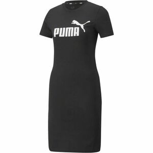 Puma ESSENTIALS SLIM TEE DRESS Dámské šaty, černá, velikost obraz
