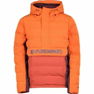 FUNDANGO EVERETT PADDED ANORAK Dámská lyžařská/snowboardová bunda, oranžová, velikost obraz